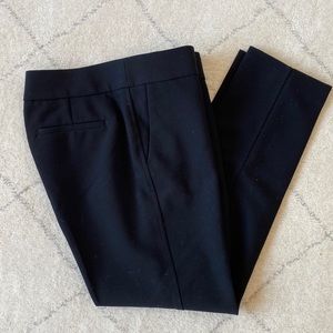 Ann Taylor Loft Marisa Black Ankle Pants - 6